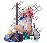 Epitome Bremerton Figura Azur Lane Anime Figura Tennis Scena Gioco Personaggio Statua 22CM Bremerton PVC Modello Ornamenti Desktop Collezione Regali per i Fan