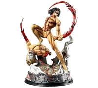 Epitome Eren Jaeger Figura Anime Action Figure Eren Jaeger Battle Stance Anime Personaggio Strappi Figura The Jaw Giant Apart PVC Modello Statua Collezionismo Ornamenti Desktop Decorazioni Regali