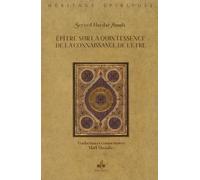 Epitre Sur la Quintessence de la Connaissance de l Être