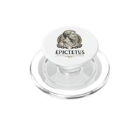 Epitteto Stoico Filosofo Antico Greco Saggezza Ritratto PopSockets PopGrip per MagSafe