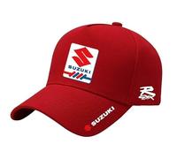 EPJDNADF Cappellino da Baseball Unisex per Suzuki Ignis Jimny Kizashi S-Presso,Cappellino Cotone Regolabile Traspirante Sport Casual Viagg,Baseball,Red