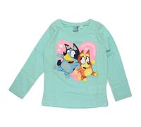 eplusm Bluey Bambina Maglietta a Maniche Lunga (Blu,6 Anni)