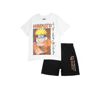 eplusm Naruto Bambino Pigiama Corto (Bianco,8 Anni)