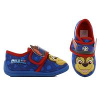 eplusm Paw Patrol Pantofole per bambini dai 2 agli 8 anni, calde pantofole per ragazzi, scarpe divertenti con motivo chase, ideali per l'asilo, Blu, 30 EU