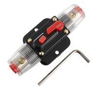 EPLZON 150A Interruttore Interruttore 150 AMP Fusibile Inline Holder 12V-48V DC Pulsante di Reset Manuale per Car Audio Amplificatore di Suono Sistema RV Casa Marine Boat Truck