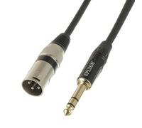 EPLZON 1M Cavo Audio Jack 6,35 mm a XLR Maschio, Jack stereo da 6,35 mm TRS per Microfono, Altoparlante, Amplificatore, Audio Console, Mixer (Male, 1M)