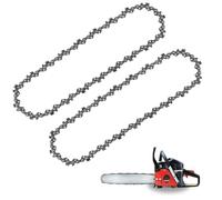 EPLZON 2 pezzi 300 mm 3/8"LP 1,3 mm 45 maglie Catena per motosega a catena per motosega a basso rimbalzo Compatibili con Einhell, McCulloch, Black & Decker ed altre marche
