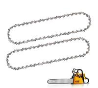 EPLZON 2 pezzi 350 mm 3/8"LP 1,3 mm 52 maglie Catena per motosega a catena per motosega a basso rimbalzo Compatibili con Einhell, McCulloch, Black & Decker ed altre marche