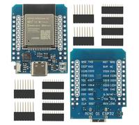EPLZON 2 Pezzi ESP32 Mini Modulo Bluthooth ESP32 NodeMCU WiFi Scheda di sviluppo modulo Bluthooth Chip CH9102F compatibile con Arduino con Pin, Interfaccia di tipo C
