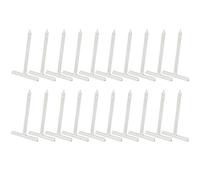 EPLZON 20 Pezzi Maxi Molla di Sospensione tapparelle Fissaggio tapparelle Accessori per il set di Corde per Tapparelle molla con coda di rondine(150x190mm,Bianco)