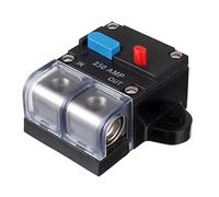 EPLZON 250A Interruttore automatico Ripristinabile Interruttore automatico 250 amp Pulsante di ripristino manuale per protezione audio e amplificatori dell'auto