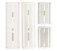 EPLZON 2pezzi 6.8"x2.05" & 2pezzi 3.5"x2.05" Breadboard Solderable Prototype PCB Board Kit per Elettronica Progetti Compatibile per DIY Saldatura Circuit Progetti Prototype Board,Bianco