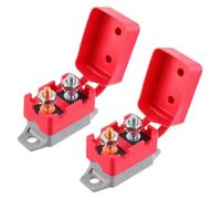 EPLZON 30A 12V 24V Automatico Reset Interruttore con Coperchio Stud Bolt per