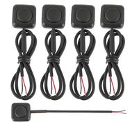 EPLZON 5 Pezzi Interruttore a Pulsante Momentaneo, Pulsanti Clacson ON/Off 12V-24V mini interruttore a pulsante per montaggio superficiale per Clacson Controllo Industriale, Esperimenti Elettronici