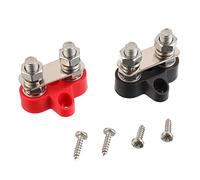EPLZON M8 5/16" 2 pezzi Bullone di fissaggio Morsettiera della batteria 12-48V DC Bus Bar Bus per camper Camper Barca