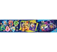 Epoch 18 pezzi/24 pezzi/32 pezzi [Puzzle panoramico Passo Apolo] 24-218 The Super Mario Galaxy Movie con 3 puzzle per bambini dai 5 anni in su, giocattoli certificati da ST EPOCH