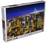 EPOCH Puzzle Da 1000 Pezzi Vista Notturna Di New York City USA 50x75cm 10-809