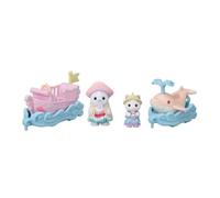 Epoch Sylvanian Families Amusement Parco Ride Set Barca E Delfino KO-80 Giappone