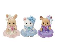 Epoch Sylvanian Families Calico Critters Trio Di Bambole Jerry Fish GIAPPONE