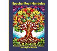 Epochal Root Mandalas: Timeless Art Therapy for Adults & Teens, 200 Pages of Wisdom