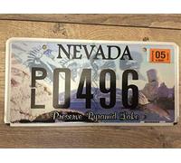 EpochSign Targa del Nevada 2005 Preserve Pyramid Lake # 0496 Targa 6x30,5 cm