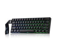 EPOMAKER HE60 Tastiera a Effetto Hall con RGB Retroilluminato, 8000mAh | Rapid Triggering, Doppio Polling 8K, 2.4G/BT/Cablata, SOCD, Snap Key, Keycaps PBT, Compatibile Mac/WIN, Thocky e Cremosa