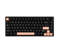 EPOMAKER P75 Tastiera Meccanica in Alluminio, Wireless/Bluetooth5.0/2.4GHz/USB-C Hot-Swap Keyboard RGB, Guarnizione per Tastiera Thocky per PC/Tablet/PS/Xbox (Black Pink, Zebra Switch)