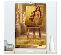 Époques dévoilées - Art nouveau (Calendrier mural haut de gamme 2027 DIN A2 horizontal), CALVENDO calendrier mensuel: La beauté féminine comme ornement vivant