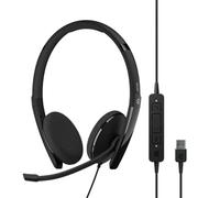 EPOS | SENNHEISER ADAPT 160 USB II Auricolare Cablato A Padiglione Ufficio USB tipo A Nero