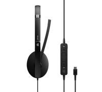 EPOS ADAPT 160T ANC USB-C - Cuffie certificate Microsoft Teams con ANC, connettività USB-C, design pieghevole, ottimizzate per UC