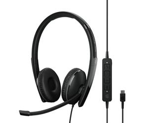 EPOS ADAPT 165T USB-C II - Cuffie Professionali Ottimizzate per UC con Certificazione Microsoft Teams e Design Acustico Avanzato