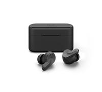 EPOS ADAPT E1 Auricolari Wireless Nero - ANC Ibrido, Bluetooth Multi-Point, Certificati Microsoft Teams & For iPhone - 50H Batteria, Ricarica Wireless, Dongle USB-C, IPX5 Impermeabile