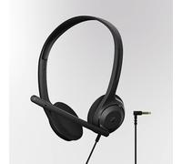 EPOS C1 Cuffie Professionali con Jack 3,5mm - Massimo Comfort, Microfono con Cancellazione del Rumore, Audio Nitido, Design Leggero, Ottime per Uso Prolungato, Certificato Chromebook, Cablato On-Ear