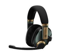 EPOS cuffia gaming H3PRO Hybrid Green wireless Bluetooth Nero Oro Verde