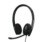 EPOS I SENNHEISER ADAPT 160T USB II - Cuffie on-ear - cablate - USB - certificate per Microsoft Teams, ottimizzate per UC (rinnovate)