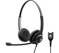 EPOS I SENNHEISER IMPACT SC 268-200 Series - auricolare - sull'orecchio - cablato - Easy Disconnect - nero, argento