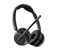 EPOS IMPACT 1060 Cuffie Wireless Doppie per Ufficio con Microfono, Noise Cancelling EPOS AI, Super Wideband Audio, Bluetooth, Vestibilità Comoda, Ottime per Chiamate Chiare in Ambienti Affollati
