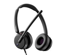 EPOS IMPACT 460T Cuffie Binaurali On-Ear con Cavo USB-C e USB-A, Doppio Microfono Noise-Cancelling, Certificato Teams, Plug-and-Play, Ottime per Ufficio, Lavoro da Casa, Zoom e Chiamate Business