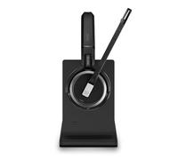 EPOS IMPACT 5000 Go MS Stereo - Cuffie wireless DECT stereo con microfono a cancellazione rumore, certificate Microsoft Teams, con dongle USB-A