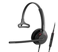EPOS IMPACT 730 Cuffie Mono USB-C e USB-A con Cavo per PC, Microfono Noise-Cancelling, Controlli In-Line, Audio Potenziato, Vestibilità Confortevole per Business, Casa e Chiamate di Lavoro
