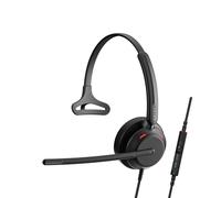 EPOS Cuffia da Ufficio Impact 730T con Filo, Microfono con Cancellazione del Rumore, Connettività USB, Design Leggero e Controller Inline - Perfetta per Home Office e Call Center