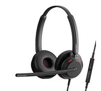 EPOS IMPACT 760T Cuffie con Cavo per PC, Doppio Padiglione, Microfono Noise-Cancelling, Certificato Teams, USB-C e USB-A, Controlli In-Line, Super Wideband Audio, Comode per Lavoro e Smart Working