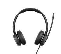 EPOS IMPACT 860 ANC Auricolare Cablato A Padiglione Ufficio USB tipo-C Nero (IMPACT 860 UC ANC DUO - USB-A + USB-C WIRED) NEW