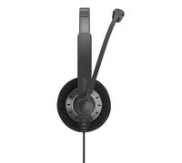 EPOS IMPACT SC 30 Auricolare Cablato A Padiglione Musica e Chiamate Nero Argento NEW