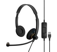 EPOS Impact SC 60 USB ML Cuffie Leggere per Comunicazioni Unificate con Chiarezza Vocale EPOS e Controllo Chiamate Integrato