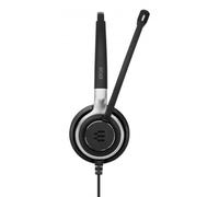 EPOS IMPACT SC 638 Auricolare Cablato A Padiglione Musica e Chiamate Nero, Argen