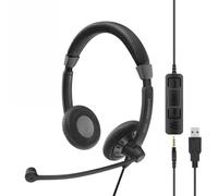 EPOS | SENNHEISER IMPACT SC 75 USB MS Auricolare Cablato A Padiglione Musica e Chiamate USB tipo A Nero