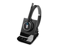 EPOS IMPACT SDW 5066 V2 Cuffie wireless stereo con tripla connettività per i professionisti che utilizzano più dispositivi, tra cui PC/softphone.