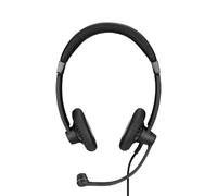 | SENNHEISER IMPACT SC 75 USB MS Cuffia Padiglione auricolare Connettore 3.5 mm USB tipo A Nero, Headset Nero, Cuffia, Padiglione auricolare, Chiamate e musica, Nero, Stereofonico, Pulsanti