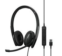 EPOS | SENNHEISER ADAPT 160 ANC USB Auricolare Cablato A Padiglione Ufficio USB tipo A Nero